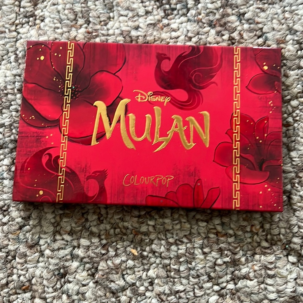 Colourpop Disney Mulan palette